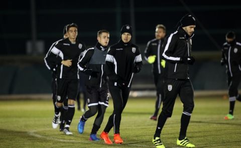 ÃÉÏÕÑÏÐÁ ËÉÃÊ / ÐÑÏÐÏÍÇÓÇ ÐÁÏÊ / EUROPA LEAGUE / PAOK TRAINING (MOTION TEAM) 