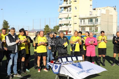 Φιλικός αγώνας των παλαιμάχων ΑΕΚ και Ιωνικού με μεγάλο συμβολισμό