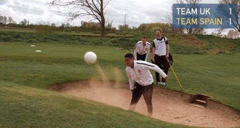 Τέσσερις άσοι της Γιουνάιτεντ έπαιξαν Footgolf!