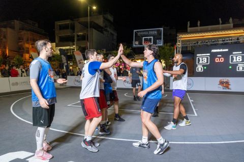 Με υψηλή συμμετοχή ολοκληρώθηκε το 3x3 ΔΕΗ Street Basketball