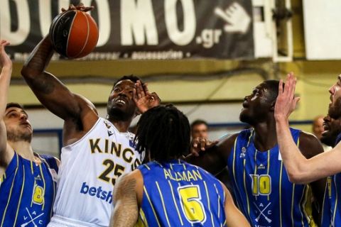 BASKET LEAGUE / ΡΕΘΥΜΝΟ - ΛΑΥΡΙΟ (ΦΩΤΟΓΡΑΦΙΑ: ΣΤΕΦΑΝΟΣ ΡΑΠΑΝΗΣ / EUROKINISSI)