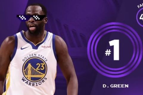 Ο Ντρέιμοντ Γκριν στην κορυφή του Shaqtin' A Fool