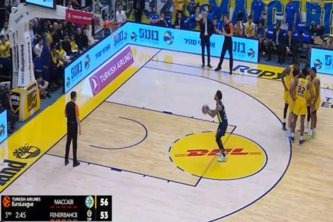 Η επιστροφή του Τάιλερ Ντόρσεϊ στη EuroLeague συνοδεύθηκε με το απόλυτο φιάσκο στο Τελ Αβίβ