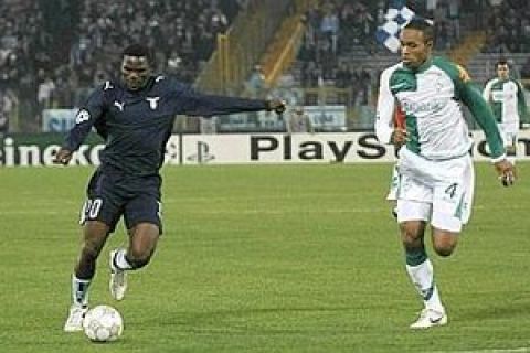 © d_errico / lapresse 06-11-2007 lazio werder brema - ©Andrea D'Errico/LaPresse
06-11-2007 
Sport
Uefa Champions League 2007 2008
4a Giornata
Lazio vs Werder Brema
nella foto: makinwa - Fotografo: d_errico