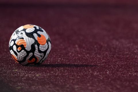 Μπάλα ποδοσφαίρου σε αναμέτρηση της Premier League Γουέστ Χαμ - Μπρέντφορντ
