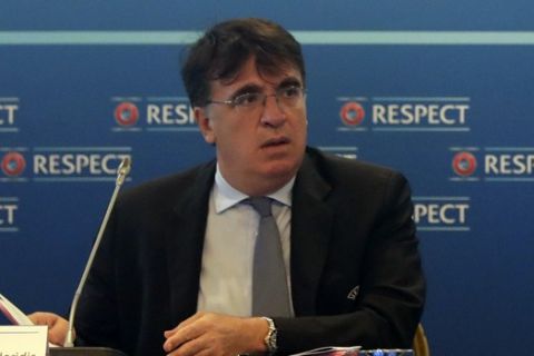 Ο Γενικός Γραμματέας της UEFA, Θεόδωρος Θεοδωρίδης