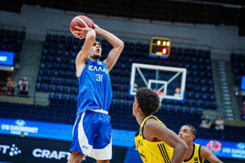 EuroBasket U18: Η Εθνική Εφήβων κοντράρεται με τη Δανία για την 3η αγωνιστική