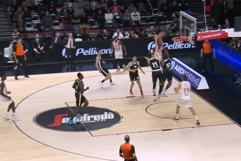 EuroLeague: Με ταύρο Γουόκαπ στο Νο1 και διπλό Ντέρικ Γουίλιαμς το Top-10 