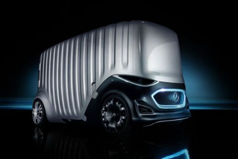 Mercedes-Benz Vision URBANETIC Cargo-Modul 

Mercedes-Benz Vision URBANETIC cargo module 