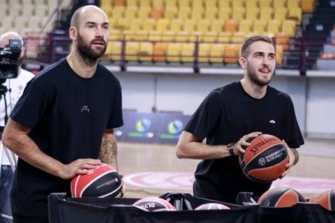 MEDIA DAY ΤΟΥ ΟΛΥΜΠΙΑΚΟΥ (ΦΩΤΟΓΗΡΑΦΙΑ: ΤΑΚΗΣ ΣΑΓΙΑΣ / EUROKINISSI)