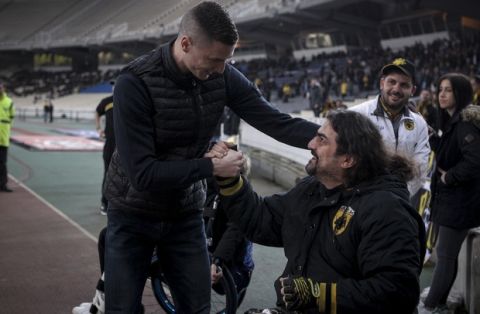 AEK: Τα καλύτερα "κλικ" από τη συνάντηση Βράνιες - οργανωμένων