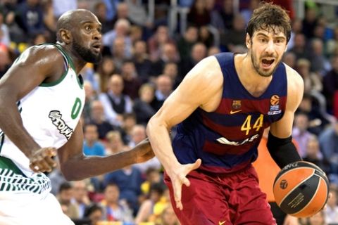 ÅÕÑÙËÉÃÊÁ / ÌÐÁÑÔÓÅËÏÍÁ - ÐÁÏ / EUROLEAGUE / BARCELONA - PANATHINAIKOS 