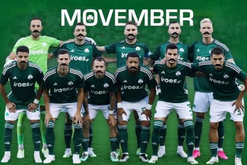 Το ποστάρισμα του Παναθηναϊκού για το Movember