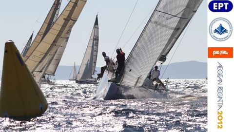 Με αργό ρυθμό τερμάτισε το δεύτερο σκέλος της Aegean Regatta 2012