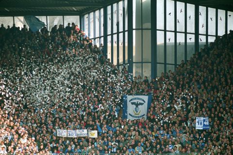 VfL Bochum - FC Schalke 04
Stadion, Fans VfL Bochum Erzeugt mit der Demo Version des Caption Writers II.