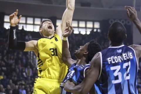 BASKET LEAGUE / ÁÑÇÓ - ÊÏÑÏÉÂÏÓ / / (ÖÙÔÏÃÑÁÖÉÁ: MOTION TEAM)         