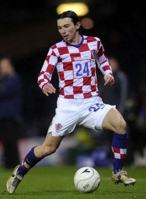 Croatia's Danijel Pranjic.