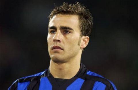 LEVERKUSEN - MARCH 19:  Portrait of Fabio Cannavaro of Inter Milan taken before the UEFA Champions League Second Phase Group A match between Bayer Leverkusen and Inter Milan held on March 19, 2003 at The BayArena, in Leverkusen, Germany. Inter Milan won the match 2-0. (Photo by Stuart Franklin/Getty images)