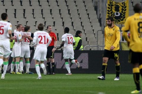 ΑΕΚ - Λοκομοτίβ Μόσχας 1-3