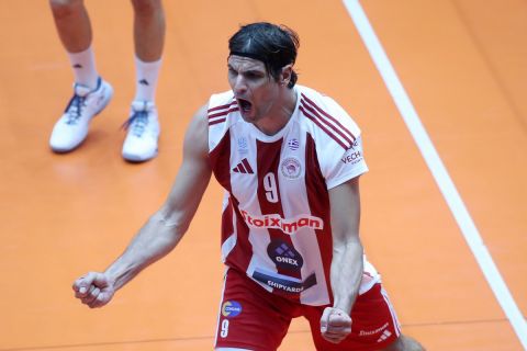 Ολυμπιακός - ΟΦΗ 3-0: Διατήρησε το απόλυτο στη Volley League και έδειξε πανέτοιμος για την πρεμιέρα του Champions League