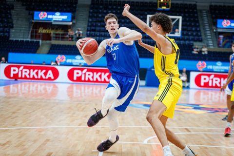 Εθνική Εφήβων: Πού θα δείτε την αναμέτρηση με τη Φινλανδία για τους αγώνες κατάταξης του EuroBasket U18