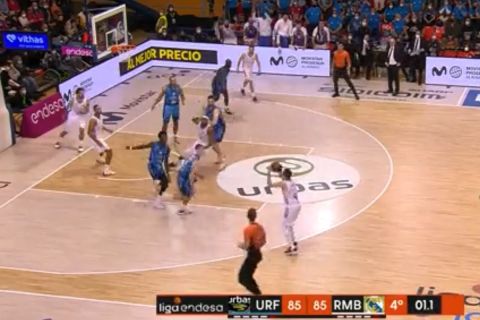 Buzzer-beater ο Ερτέλ, 88-85 η Ρεάλ Μαδρίτης την Φουενλαμπράδα