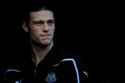 SUNDERLAND, ENGLAND - JANUARY 16:  Newcastle player Andy Carroll looks on from the tunnel before the Barclays Premier League match between Sunderland and Newcastle United at Stadium of Light on January 16, 2011 in Sunderland, England.  (Photo by Stu Forster/Getty Images)