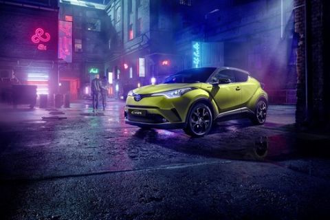 Το νέο Toyota C-HR Neon Lime για... συναυλία