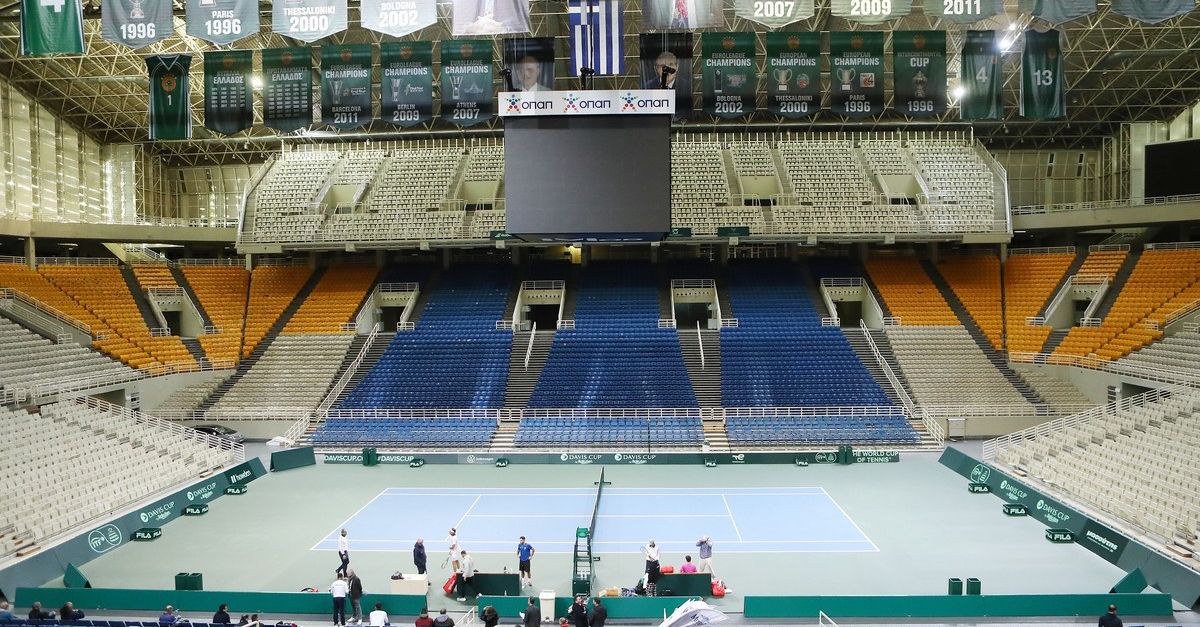 Χαμός για Τσιτσιπά, πάνω από 14.000 θεατές στο ΟΑΚΑ και στις δύο ημέρες των αγώνων του Davis Cup