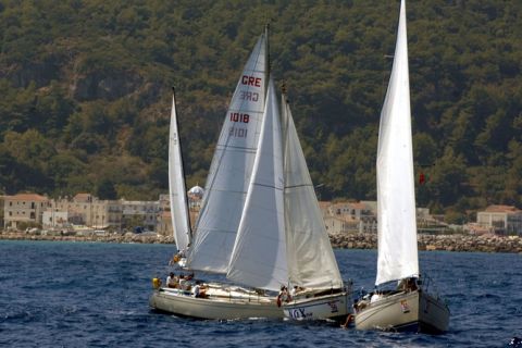 "Άρωμα" γυναίκας στην Aegean Regatta