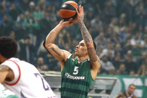 ÅÕÑÙËÉÃÊÁ / ÐÁÏ - ÁÍÁÍÔÏËÏÕ ÅÖÅÓ / EUROLEAGUE / PANATHINAIKOS - ANADOLU EFES (Eurokinissi Sports / ÈÁÍÁÓÇÓ ÄÇÌÏÐÏÕËÏÓ)