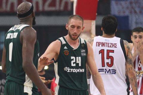 BASKET LEAGUE / ΤΕΛΙΚΟΣ / ΟΣΦΠ - ΠΑΟ (ΦΩΤΟΓΡΑΦΙΑ: ΜΑΡΚΟΣ ΧΟΥΖΟΥΡΗΣ / EUROKINISSI)