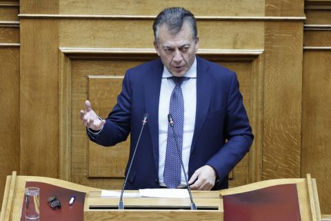 Ο αναπληρωτής Υπουργός Παιδείας, Θρησκευμάτων και Αθλητισμού, Γιάννης Βρούτσης,