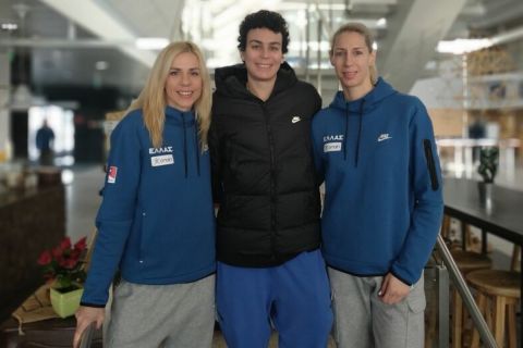 Εθνική Γυναικών: Η πρόκριση στο EuroBasket Women 2023 μέσα από τα μάτια των Σωτηρίου, Σπανού και Σταμάτη