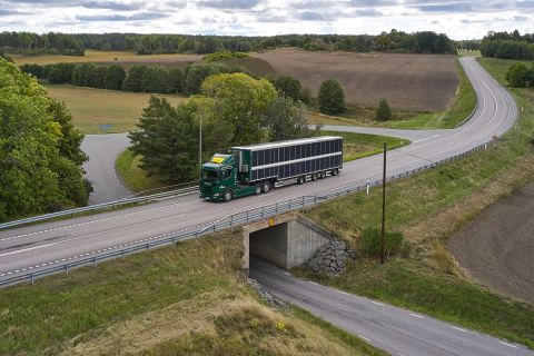 Scania Solar Tests