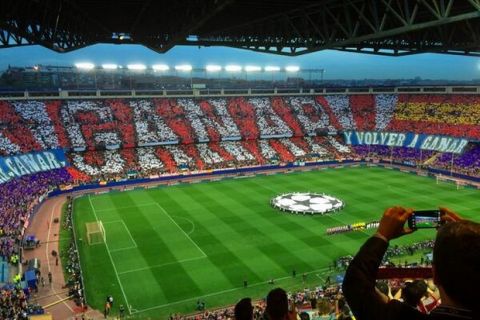 Εντυπωσιακά κορεό σε Allianz Arena και Estadio Vicente Calderon