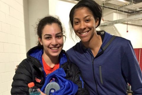 Η Candace Parker αποθέωσε τη Χριστινάκη!