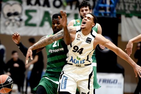 BASKET LEAGUE / ΠΡΟΜΗΘΕΑΣ ΠΑΤΡΑΣ - ΠΑΟ (ΒΑΓΓΕΛΗΣ ΣΤΟΛΗΣ / Eurokinissi Sports)