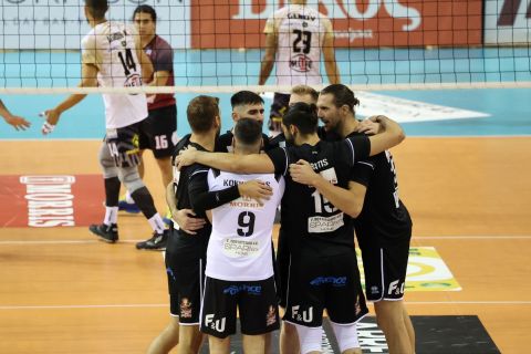 Volley League ανδρών: Ο ΠΑΟΚ συνέχισε το νικηφόρο σερί, ο Μίλωνας επικράτησε 3-0 του Φοίνικα