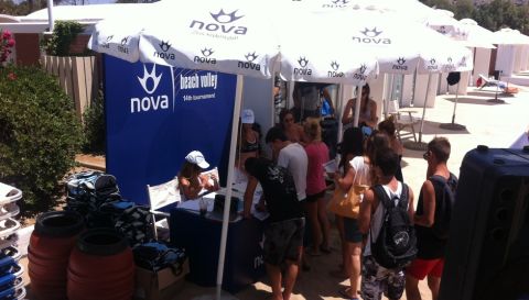 Ξεκίνησε το 14ο Τουρνουά NOVA Beach Volley στο Yabanaki