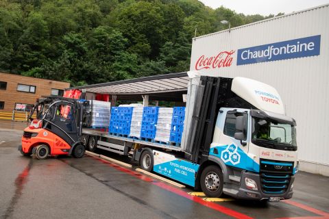 Toyota Coca Cola Air Liquide Hydrogen Project