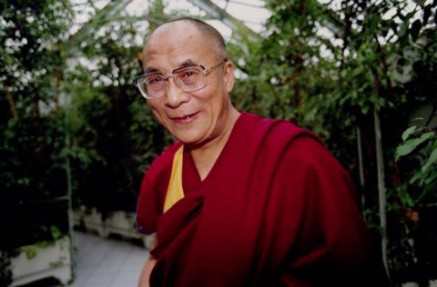 24 Oct 1993 --- OFFICIAL VISIT OF THE DALAI LAMA TO PARIS --- Image by © DELLA ZUANA PASCAL/CORBIS SYGMA