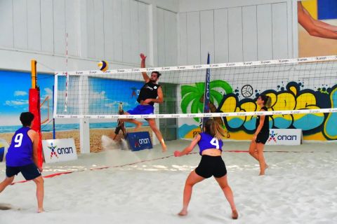 To beach volley πλέον έχει μια σταθερά στην φοιτητική κοινότητα!