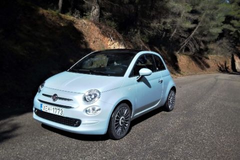 Οδηγούμε το υβριδικό Fiat 500