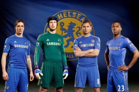 **EMBARDGOED UNTILL 0001 THURSDA APRIL 12 2012**
Chelsea Football Club and adidas  unveiled the new home shirt for the 2012/13 football season. The strip carries a gold theme, reflective of the year of sport and celebration in the capital in 2012.