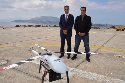 Η Νova μεταφέρει ιατροφαρμακευτικό υλικό μέσω drone στις Μικρές Κυκλάδες