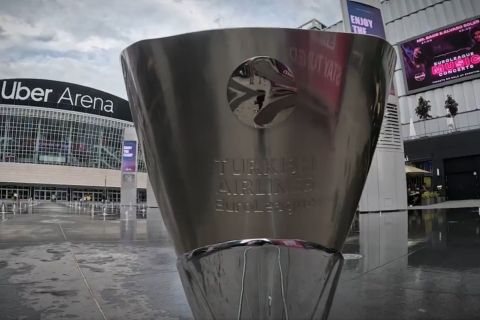 Final Four 2024: ΤοVIDEO με το ταξίδι του τροπαίου της EuroLeague από τη Βαρκελώνη στο Βερολίνο