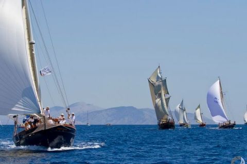 "Πρόσω ολοταχώς" Spetses Classic Yacht Regatta 2015!