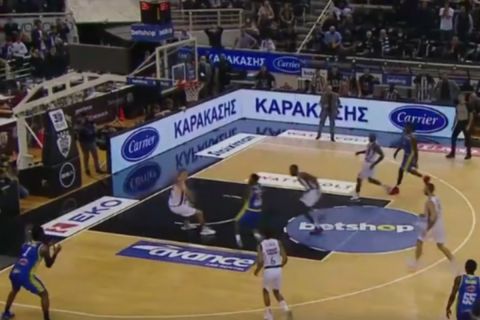 ΠΑΟΚ - Περιστέρι: Το buzzer beater του Έρικ ΜακΚρι