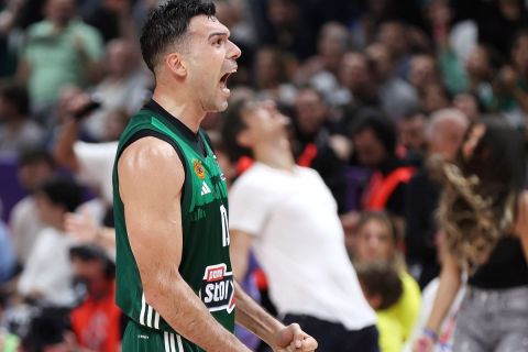 Final Four 2024, Παναθηναϊκός AKTOR: Η αποθέωση του Σλούκα, οι οπαδοί των πράσινων φώναζαν το όνομά του